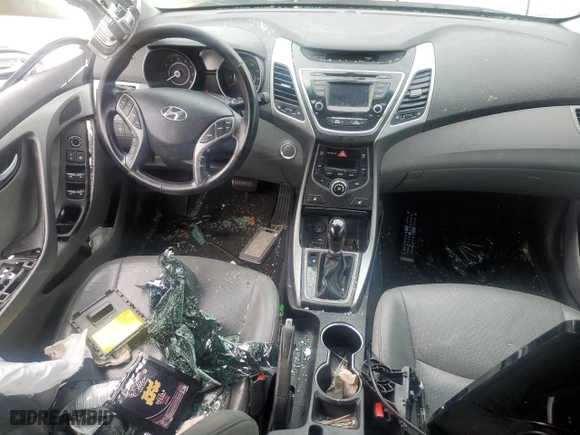 2016 Hyundai Elantra SE with VIN 5NPDH4AE3GH655424, listed as a Copart auction lot 51483955 with 76,931 mi miles and Salvage Title. Bid and sale history available at carsss.com. Image 8.
