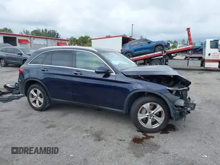 2017 Mercedes-Benz GLC with VIN WDC0G4KB9HF252544, listed as a IAAI auction lot 41983852 with 99,223 mi miles. Bid and sale history available at carsss.com. Image 1.