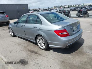 2013 Mercedes-Benz C-Class C 250 Sport with VIN WDDGF4HBXDA791251, listed as a IAAI auction lot 41917045 with 154,014 mi miles. Bid and sale history available at carsss.com. Image 3.