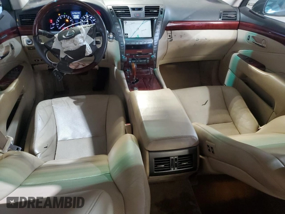 2007 Lexus LS 460 z VIN JTHBL46F375048400, wystawiony jako Copart lot #55879835 z przebiegiem 121 278 mil mil oraz Czysty tytuł • Clean title. Historia ofert i sprzedaży dostępna na DreamBid. Obrazek 8.