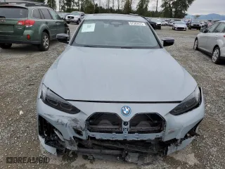 2023 BMW i4 M50 with VIN WBY33AW02PFP88948, listed as a Copart auction lot 67563423 with 2,090 mi miles. Bid and sale history available at carsss.com. Image 5.
