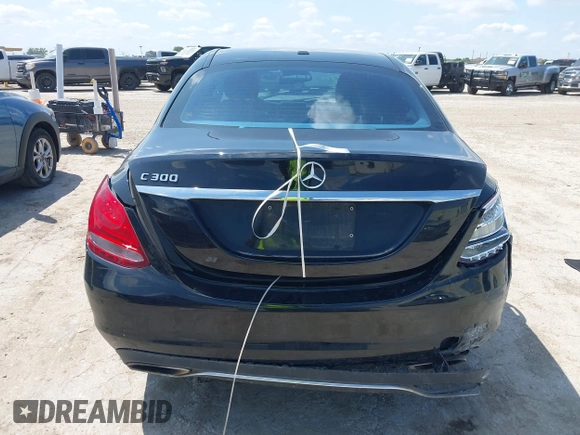2017 Mercedes-Benz C 300 with VIN 55SWF4JB7HU205942, listed as a IAAI auction lot 42359347 with 109,761 mi miles and . Bid and sale history available at DreamBid. Image 15.