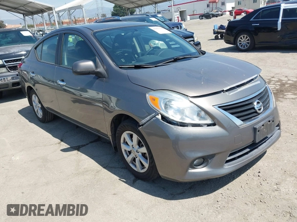 2012 Nissan Versa SV with VIN 3N1CN7AP4CL835712, listed as a IAAI auction lot 41993116 with 125,735 mi miles and . Bid and sale history available at DreamBid. Image 1.