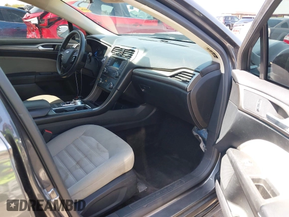 2017 Ford Fusion S with VIN 3FA6P0G70HR408265, listed as a IAAI auction lot 41978119 with 136,796 mi miles. Bid and sale history available at carsss.com. Image 5.