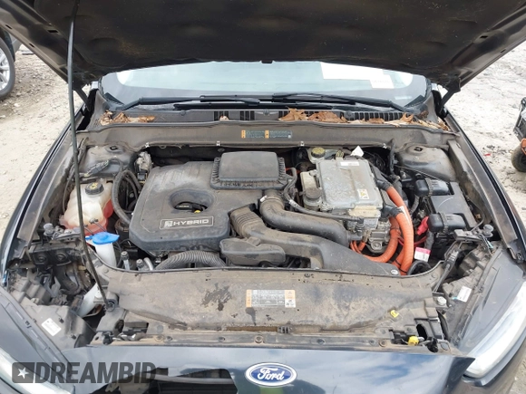 2014 Ford Fusion SE Hybrid with VIN 3FA6P0LU2ER133294, listed as a IAAI auction lot 41696064 with 150,537 mi miles. Bid and sale history available at carsss.com. Image 10.