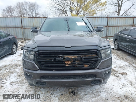2021 Ram 1500 Big Horn с VIN 1C6SRFBT7MN537067, выставлен на аукционе IAAI как лот 41636141 с пробегом 48 006 миль миль и . История ставок и продаж доступна на DreamBid. Изображение 12.
