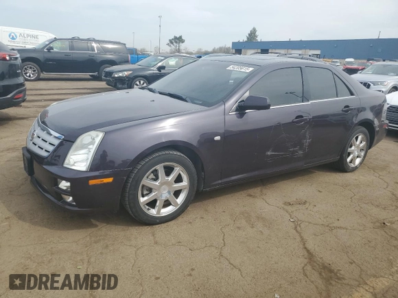 2006 Cadillac STS with VIN 1G6DW677160132007, listed as a Copart auction lot 54205615 with 78,700 mi miles and Clean Title. Bid and sale history available at carsss.com. Image 1.