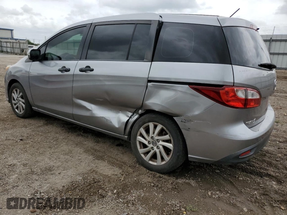 2015 Mazda 5 Sport z VIN JM1CW2BL2F0179147, wystawiony jako Copart lot #54125515 z przebiegiem 94 294 mil mil oraz Szkoda całkowita • Salvage title. Historia ofert i sprzedaży dostępna na DreamBid. Obrazek 2.