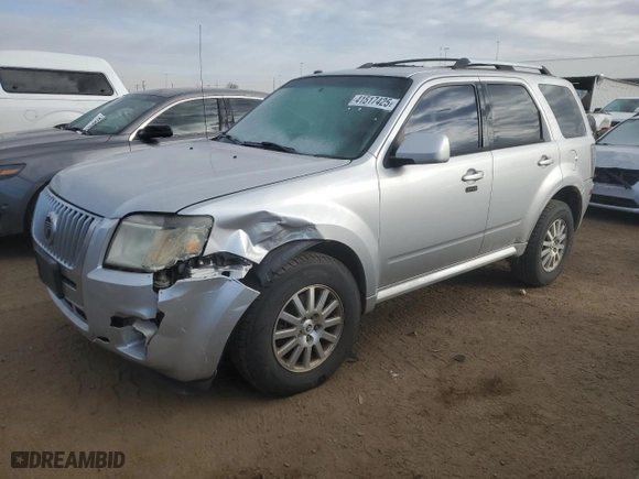 2011 Mercury Mariner Premier with VIN 4M2CN9HG1BKJ08259, listed as a Copart auction lot 41517425 with 161,853 mi miles and Salvage Title. Bid and sale history available at carsss.com. Image 1.