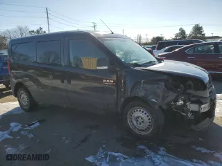 2018 Ram ProMaster City Cargo Van Tradesman with VIN ZFBERFAB5J6H40856, listed as a Copart auction lot 88755365 with 256,392 mi miles and Salvage Title. Bid and sale history available at carsss.com. Image 4.