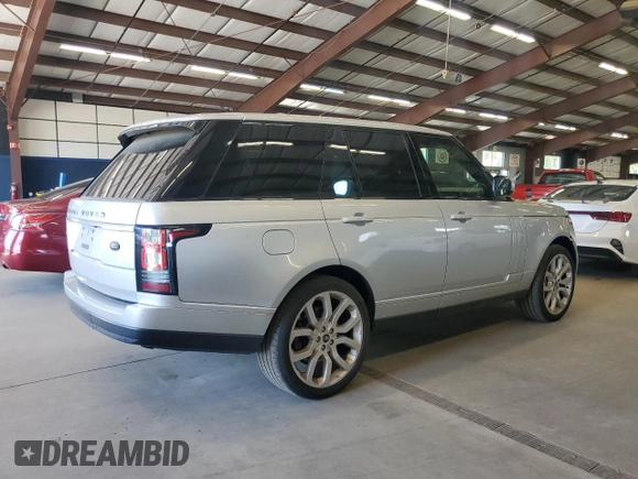 2014 Land Rover Range Rover Supercharged with VIN SALGS2EF7EA131891, listed as a Copart auction lot 56181545 with 133,978 mi miles and Salvage title. Bid and sale history available at DreamBid. Image 3.