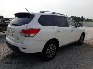 2016 Nissan Pathfinder S with VIN 5N1AR2MM9GC661579, listed as a Copart auction lot 63883934 with 147,497 mi miles and Salvage title. Bid and sale history available at DreamBid. Image 3.