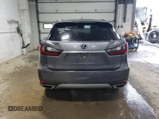 2021 Lexus RX with VIN 2T2HZMDA7MC278601, listed as a Copart auction lot 53666995 with 61,033 mi miles and Salvage Title. Bid and sale history available at carsss.com. Image 6.