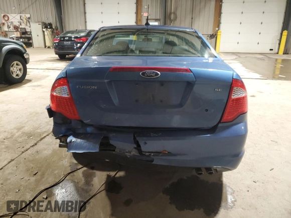 2010 Ford Fusion SE with VIN 3FAHP0HA5AR297821, listed as a Copart auction lot 47209345 with 153,668 mi miles and Salvage Title. Bid and sale history available at DreamBid. Image 6.