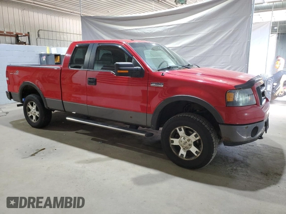 2007 Ford F-150 XLT with VIN 1FTPX14V27FB48857, listed as a Copart auction lot 59122965 with 196,724 mi miles and Salvage title. Bid and sale history available at DreamBid. Image 4.