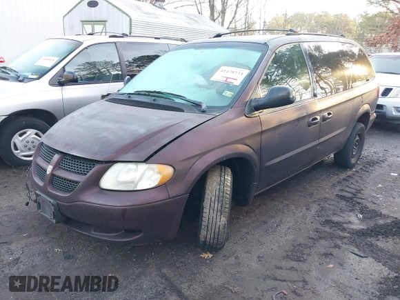 2003 Dodge Grand Caravan with VIN 1D4GP44383B279005, listed as a IAAI auction lot 41478733 with 234,062 mi miles and . Bid and sale history available at DreamBid. Image 2.