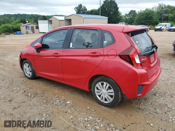 2016 Honda Fit LX with VIN JHMGK5H53GX011953, listed as a Copart auction lot 58713935 with 102,363 mi miles and Salvage title. Bid and sale history available at DreamBid. Image 2.