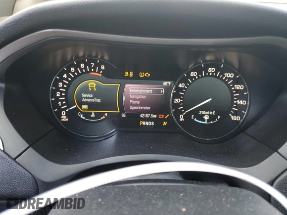 2017 Lincoln MKZ Reserve z VIN 3LN6L5EC0HR642257, wystawiony jako Copart lot #82097354 z przebiegiem 42 167 mil mil oraz Szkoda całkowita • Salvage title. Historia ofert i sprzedaży dostępna na DreamBid. Obrazek 9.