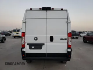 2024 Ram ProMaster Cargo Tradesman with VIN 3C6LRVDG7RE132725, listed as a Copart auction lot 49747225 with 2,020 mi miles and Salvage Title. Bid and sale history available at DreamBid. Image 6.