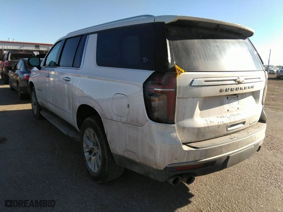 2023 Chevrolet Suburban Premier with VIN 1GNSKFKD7PR542635, listed as a IAAI auction lot 41672529 with 26,409 mi miles. Bid and sale history available at carsss.com. Image 3.