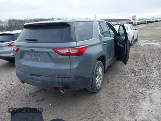 2020 Chevrolet Traverse LS with VIN 1GNERFKW4LJ287655, listed as a IAAI auction lot 41639412 with 59,065 mi miles and . Bid and sale history available at DreamBid. Image 4.