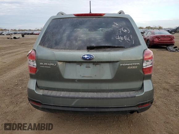 2014 Subaru Forester Premium with VIN JF2SJAEC5EH558709, listed as a Copart auction lot 54231265 with Not provided miles and Salvage title. Bid and sale history available at DreamBid. Image 6.