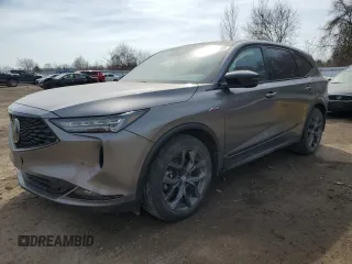 2022 Acura MDX w/A-Spec Package with VIN 5J8YE1H07NL803491, listed as a Copart auction lot 46122685 with 93,582 mi miles and Clean Title. Bid and sale history available at carsss.com. Image 1.