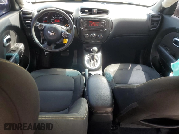 2015 Kia Soul + with VIN KNDJP3A54F7134912, listed as a Copart auction lot 55177825 with 79,824 mi miles and Salvage Title. Bid and sale history available at DreamBid. Image 8.