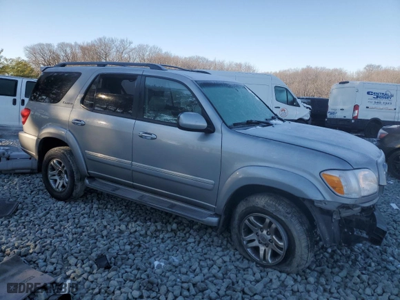 2006 Toyota Sequoia Limited with VIN 5TDBT48A76S272068, listed as a Copart auction lot 85614544 with 251,600 mi miles and Salvage Title. Bid and sale history available at carsss.com. Image 4.