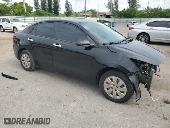 2022 Kia Rio S with VIN 3KPA24AD1NE454960, listed as a Copart auction lot 61937574 with 28,452 mi miles and Salvage Title. Bid and sale history available at carsss.com. Image 4.