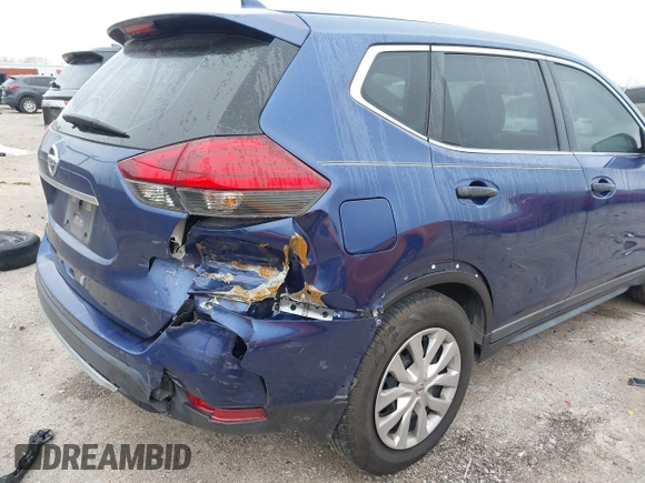2017 Nissan Rogue S with VIN KNMAT2MT3HP594985, listed as a IAAI auction lot 41467417 with 181,372 mi miles and . Bid and sale history available at DreamBid. Image 6.