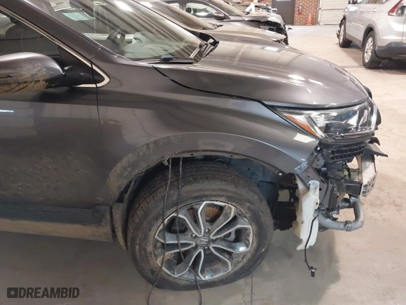 2021 Honda CR-V EX with VIN 5J6RW1H52ML007056, listed as a IAAI auction lot 41559089 with 33,217 mi miles. Bid and sale history available at carsss.com. Image 20.