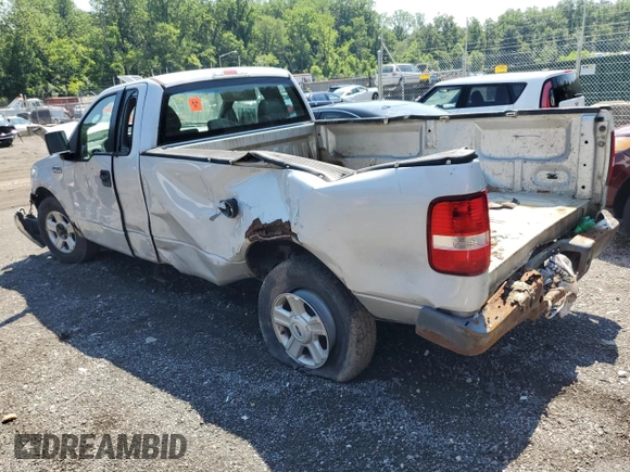 2005 Ford F-150 XL with VIN 1FTRF12215NA98797, listed as a Copart auction lot 60779175 with Not provided miles and Salvage title. Bid and sale history available at DreamBid. Image 2.