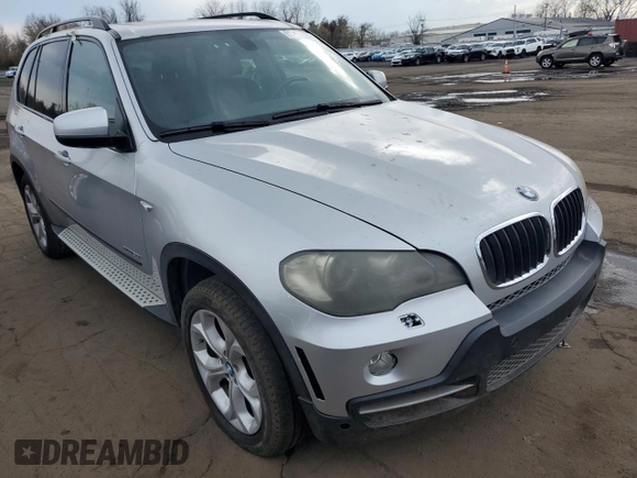 2013 BMW X5 xDrive50i with VIN 5UXZV8C52DL899056, listed as a Copart auction lot 53461625 with 186,598 mi miles and Clean title. Bid and sale history available at DreamBid. Image 4.
