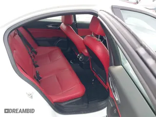 2020 Alfa Romeo Giulia with VIN ZARFAMAN5L7625150, listed as a IAAI auction lot 41799083 with 8,107 mi miles. Bid and sale history available at carsss.com. Image 8.