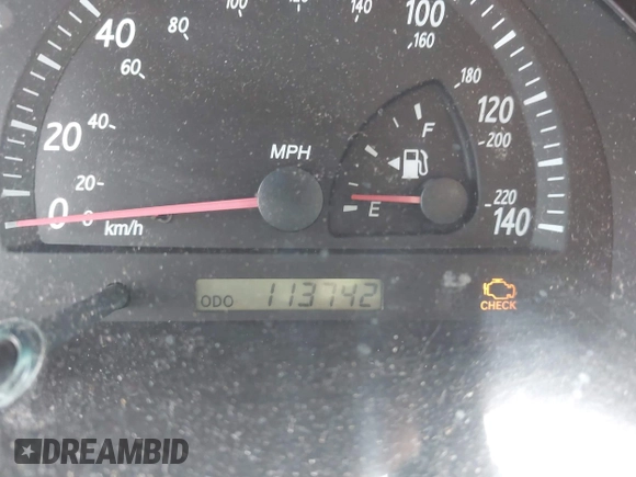 2004 Toyota Camry LE with VIN 4T1BF32KX4U077010, listed as a IAAI auction lot 42039297 with 113,742 mi miles. Bid and sale history available at carsss.com. Image 7.