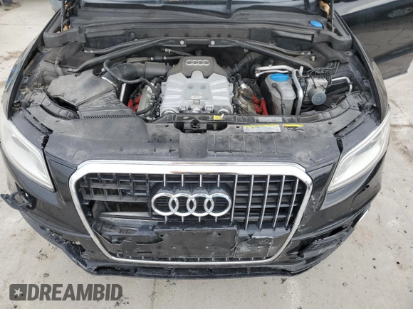 2014 Audi Q5 Premium Plus with VIN WA1DGAFPXEA030819, listed as a Copart auction lot 49483985 with 100,229 mi miles and Salvage Title. Bid and sale history available at carsss.com. Image 13.