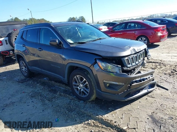 2020 Jeep Compass Latitude with VIN 3C4NJCBB4LT177001, listed as a IAAI auction lot 41210982 with 77,764 mi miles and . Bid and sale history available at DreamBid. Image 1.