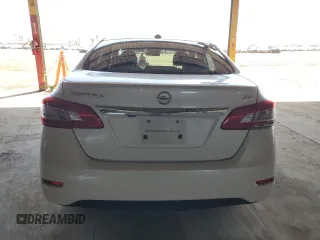 2015 Nissan Sentra SV with VIN 3N1AB7AP0FL690947, listed as a Copart auction lot 53983875 with 84,206 mi miles and Salvage Title. Bid and sale history available at DreamBid. Image 6.