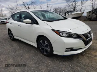 2022 Nissan LEAF SV Plus with VIN 1N4BZ1CV0NC559667, listed as a Copart auction lot 53460345 with 21,772 mi miles and Salvage Title. Bid and sale history available at DreamBid. Image 4.