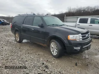 2017 Ford Expedition EL Limited with VIN 1FMJK2AT6HEA31721, listed as a Copart auction lot 43151515 with 144,388 mi miles and Salvage Title. Bid and sale history available at carsss.com. Image 4.