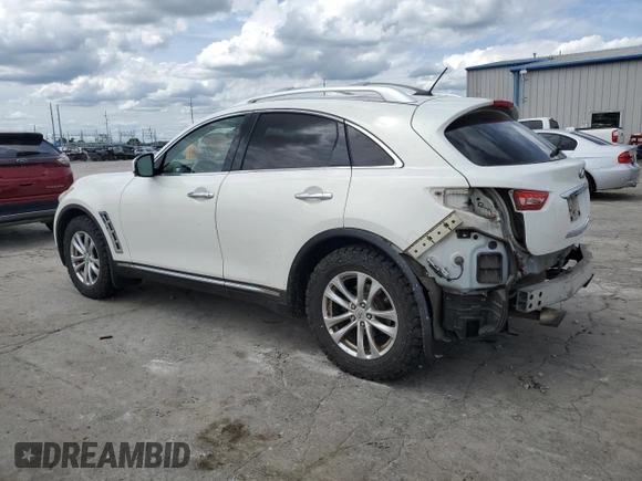 2011 Infiniti FX z VIN JN8AS1MW3BM734117, wystawiony jako Copart lot #55298385 z przebiegiem 257 722 mil mil oraz Szkoda całkowita • Salvage title. Historia ofert i sprzedaży dostępna na DreamBid. Obrazek 2.