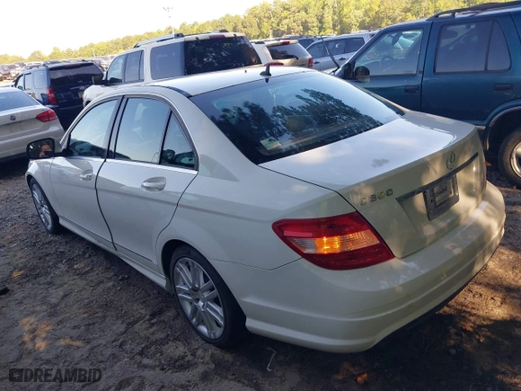 2008 Mercedes-Benz C-Class 3.0L Sport with VIN WDDGF54X48R022453, listed as a IAAI auction lot 40173089 with 240,772 mi miles. Bid and sale history available at carsss.com. Image 3.