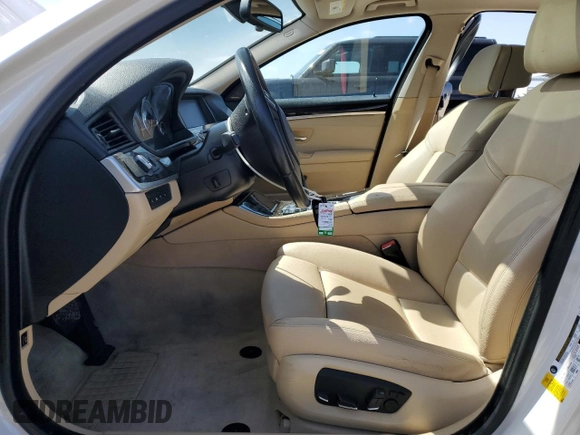 2014 BMW 5 Series 528i with VIN WBA5A5C51ED510345, listed as a Copart auction lot 48474095 with 91,515 mi miles and Salvage Title. Bid and sale history available at carsss.com. Image 7.