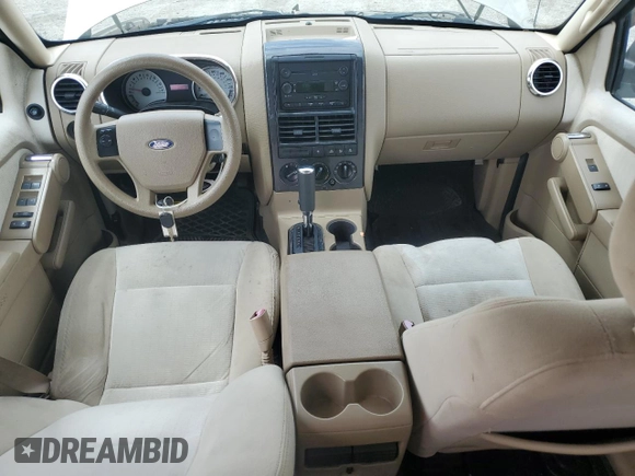 2007 Ford Explorer Sport Trac XLT with VIN 1FMEU51K37UB42252, listed as a Copart auction lot 53814115 with 194,133 mi miles and Salvage title. Bid and sale history available at DreamBid. Image 8.