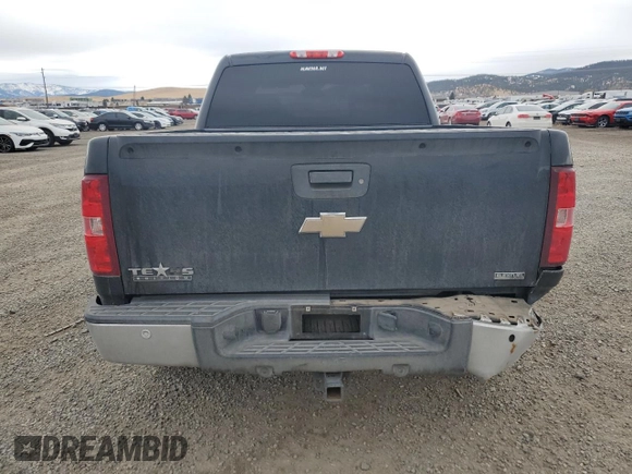 2011 Chevrolet Silverado 1500 LT with VIN 3GCPCSE01BG403395, listed as a Copart auction lot 84087854 with Not Provided miles and Salvage Title. Bid and sale history available at DreamBid. Image 6.