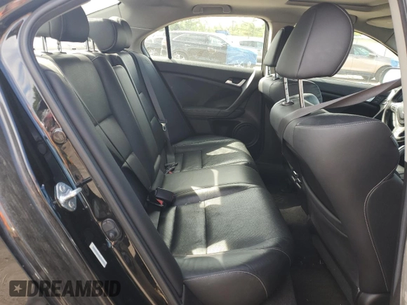 2011 Acura TSX with VIN JH4CU2F69BC015895, listed as a Copart auction lot 57551225 with 136,859 mi miles and Salvage title. Bid and sale history available at DreamBid. Image 10.