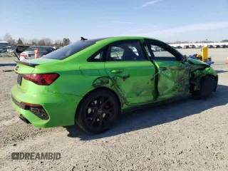 2024 Audi RS 3 z VIN WUAG4DGY8RA911239, wystawiony jako Copart lot #42005625 z przebiegiem 11 196 mil mil oraz Szkoda całkowita • Salvage title. Historia ofert i sprzedaży dostępna na DreamBid. Obrazek 3.