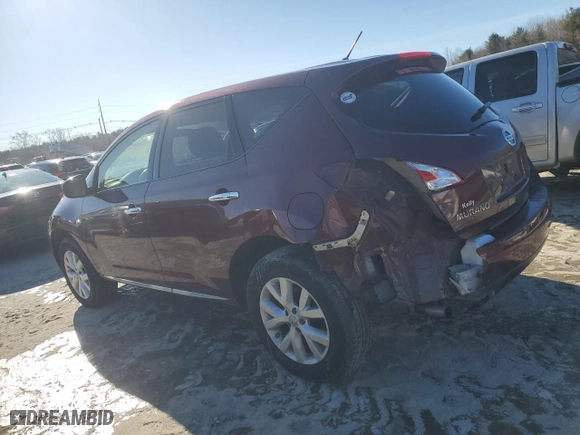 2012 Nissan Murano LE with VIN JN8AZ1MW8CW239851, listed as a Copart auction lot 43124005 with 152,165 mi miles and Clean Title. Bid and sale history available at carsss.com. Image 2.