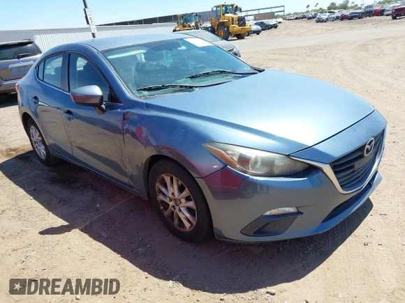 2014 Mazda 3 i Touring with VIN JM1BM1V78E1171525, listed as a IAAI auction lot 42159923 with 262,273 mi miles and . Bid and sale history available at DreamBid. Image 1.